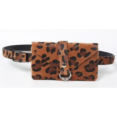 

Women Ladies Fashion Leopard Waist Bag
