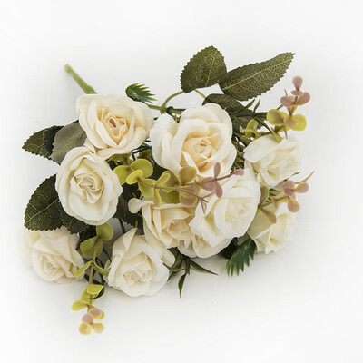 

Craft Simulation Bouquet Fake Rose Flower Office Home Decor Artificial Rose