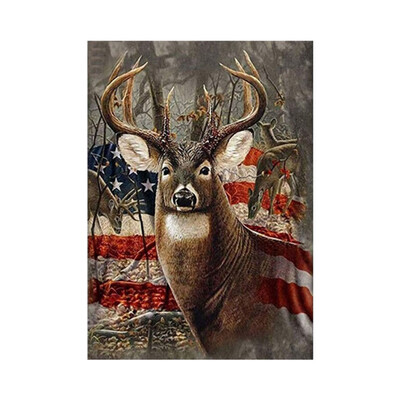

Deer Full Drill 5D Diy Diamond Painting Rhinestone Set Family Wall Hanging