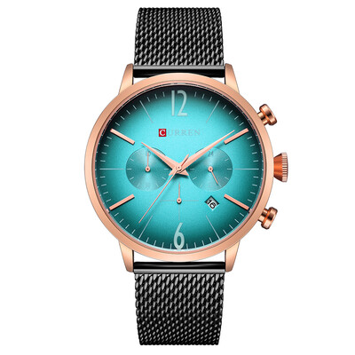 

Curren Men Watches Fashion Casual Style Leather Quartz Male Sport Wristwatches Relogio Masculino