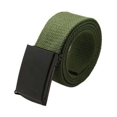 

4 Styles Mens Fashion CanvasLeather Belt Waistband