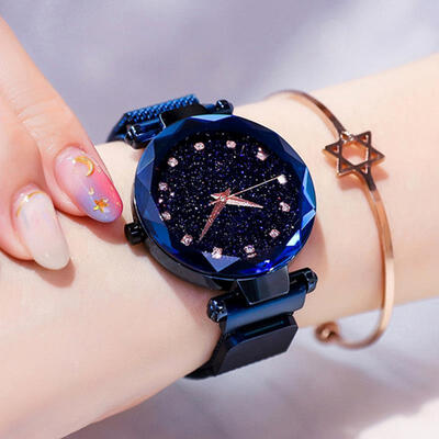 

Luxury Women Watches Lady Magnetic Starry Sky Clock Fashion Diamond Female Quartz Wristwatches relogio feminino zegarek damski