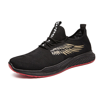 

2019 Summer Men Vulcanized Shoes Air Mesh Breathable Sneakers Flats Trend Male Casual Shoes Lightweight Tennis Masculino Sneaker