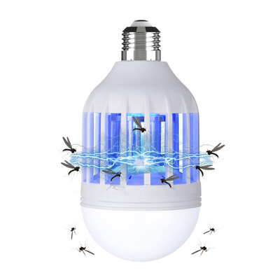 

E27 Mosquito Killer Bug Zapper LED Light Bulb Insect Trap for Indoor Outdoor