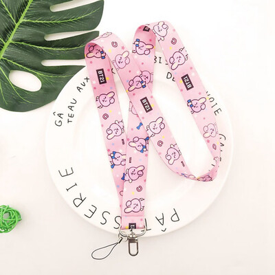 

Cartoo Figure Neck Strap Phone Lanyard Cute Card Holder Keychain