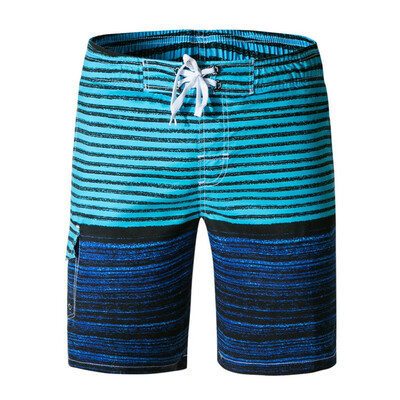 

Tailored Men Spring Summer Print Trunks Quick Dry Beach Surfing Running Short Pant