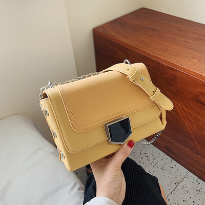 

Advanced sense bag female bag 2019 new fashion chain shoulder bag summer small fresh wild ins messenger bag