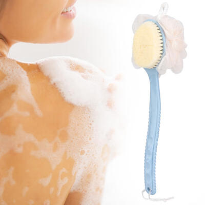 

Greensen Double Sided Soft Long Handle Bath Ball Comprehensive Cleaning Brush Shower Brushes