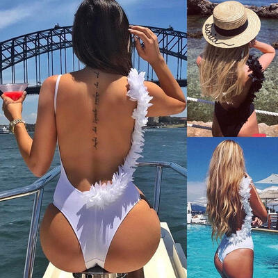 

Women&39s Bathing Monokini Push Up Padded Bikini One Piece Beach Swimsuit Swimwear