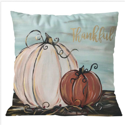 

Halloween Square Pillows Cover Cotton Linen Pillow Case Sofa Waist Throw Cushion Cover Pumpkin Printed Halloween Pillow Case Hot