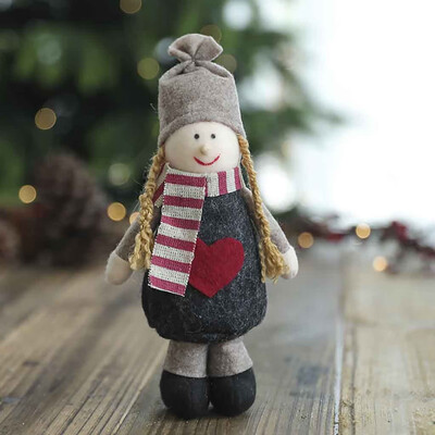 

Siaonvr Christmas Snowman Doll Christmas Child Gift Toy Table Decoration For Home