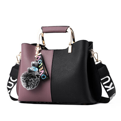 

On the new portable female Korean ladies simple Joker fashion shoulder bag slung a large bag of womens bags