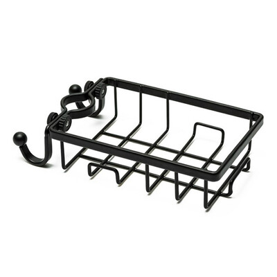 

Iron Kitchen Faucet Storage Rack Holder for Sink Punch-free Drain Faucet Bathroom Kitchen Sponge Dish Cloth Finishing Organizer