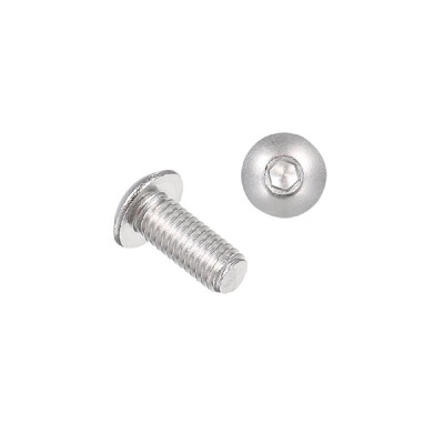 

A2 IS07380 304 Stainless Steel Hex Screw Socket Button Bolts Screws M550