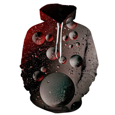 

Toponeto Unisex Mens 3D Printing Creative Round Neck Casual Long Shirts Top Blouse