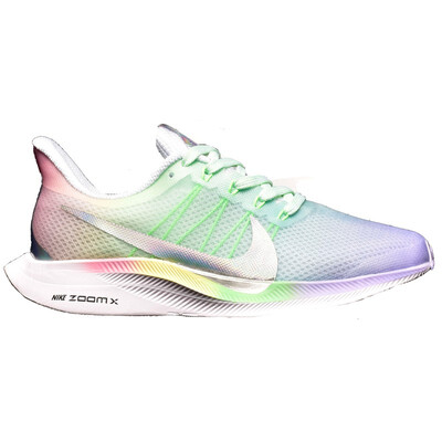 

like Nike Unisex OFF-WHITE x Zoom Fly ow Pegasus 35 Turbo professional running sport practice shoes casual Gym walking sneakers