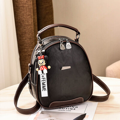 

Multifunctional Shoulder Bag Womens Small Backpack