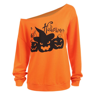 

Plus Size Happy Halloween Pumpkin Sweatshirt