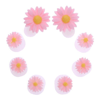 

8pcs Silicone Toe Separator Daisy Toe Dividers Salon Polish Pedicure Tools
