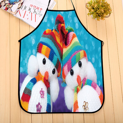 

Siaonvr Christmas Decoration Waterproof Apron Kitchen Aprons Dinner Party Apron