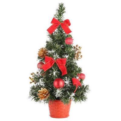 

〖Follure〗Artificial Tabletop Mini Christmas Tree Decorations Festival Miniature Tree 40cm