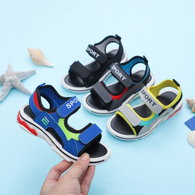 

New Summer Summer Baby Girl Boy Breathable Anti-Slip Hollow Design Shoes Sandals Toddler Soft Soled Beach Sneakers