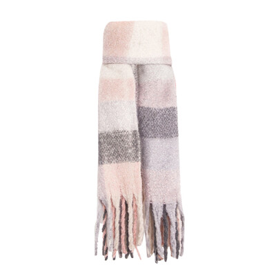 

Gobestart Womens Fashion Long Shawl Big Grid Winter Warm Large Scarf Wrap Long Scarves