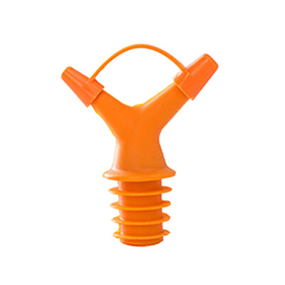 

Toponeto Double Head Leakproof Soy Sauce Bottle Mouth Stuffed Vinegar Bottle Stopper