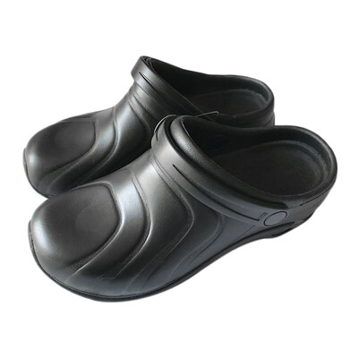 

Unisex Chef Shoes Cook Clogs Safety Anti-Slip Hotel Work Sandals Oil Water Proof