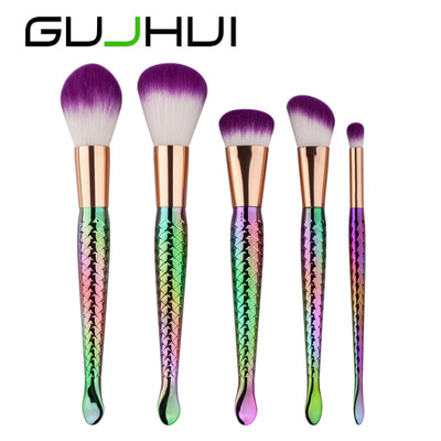 

〖Follure〗5PCS Make Up Foundation Eyebrow Eyeliner Blush Cosmetic Concealer Brushes