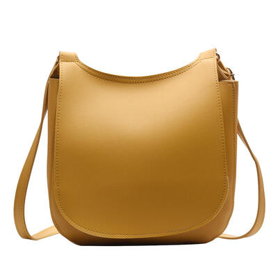 

Solid Color Shoulder Handbags PU Leather Women Large Flap Crossbody Bags
