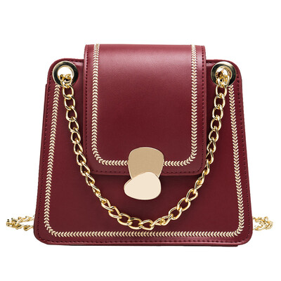 

Small bag 2018 new fashion pu female bag fashion little bee portable simple casual shoulder slung mobile phone bag