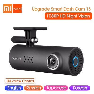 

Xiaomi 70mai Dash Cam Smart WiFi Car DVR Smart Dash Cam with Built-in WiFi - International Version - Midnight