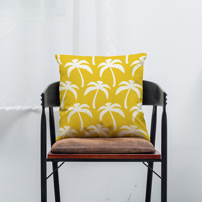 

〖Follure〗Color Geometric Lines Cotton Linen Throw Pillow Case Cushion Cover Home Decor A