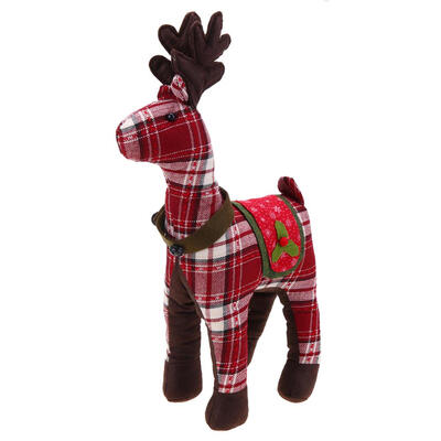 

Christmas Window Ornaments Elk Reindeer Doll Desktop Office DecorM