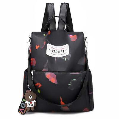 

Backpack outdoor leisure large capacity bag Oxford cloth waterproof bag