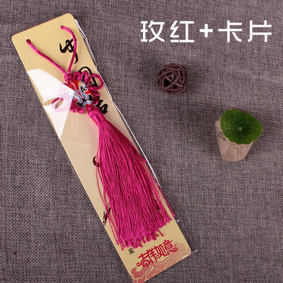 

Peking Opera Crystal Facebook Chinese knot pendant creative gift