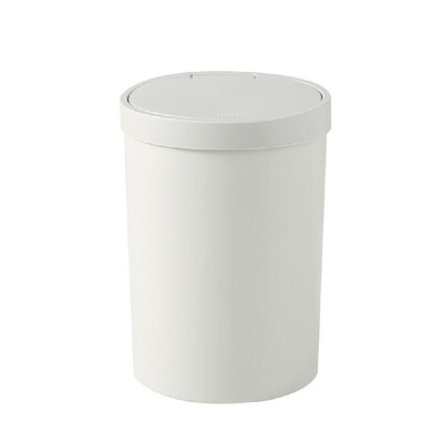 

Home Use Fashion Simple Trash Can Kitchen Bedroom Garbage Bin Push Bounce Lock Garbage Container