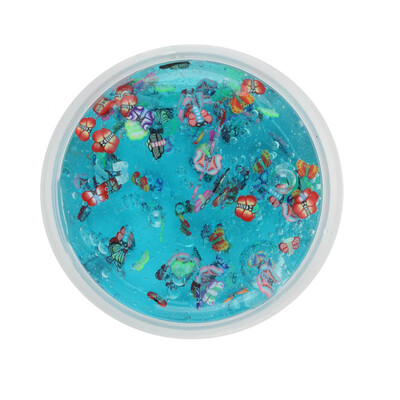 

〖Follure〗Clear Bow Crysta Colourful Soft Slime Scented Stress Relief Toy Sludge Toys
