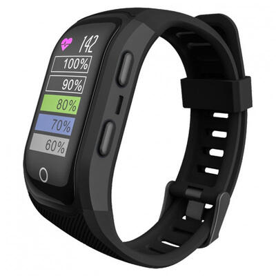 

S908S Waterproof Smart Bracelet Heart Rate Monitoring Color Screen Wristband With GPS Function For Adults