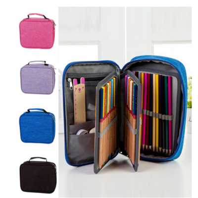 

Portable Pencil Lead Bag Home Storage School Box Coin Holder Pen Stationery Case