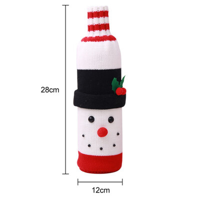 

Fashion High Quality Wine Bottle Cover Bag Christmas Banquet Decorations Wine Bottle Accessory