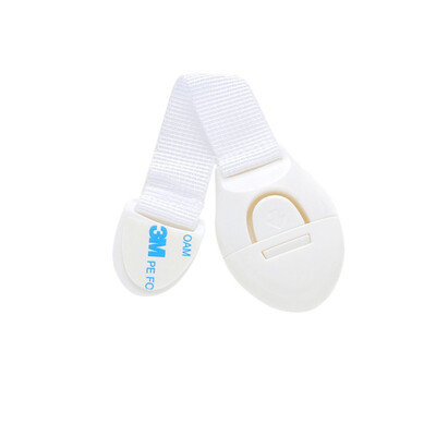 

Child Safety Strap Locks Strong Adhesive Child Proof Latches For Cabinet Door Drawer