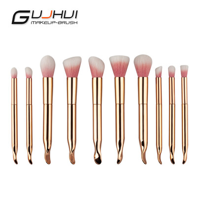 

〖Follure〗10PCS Make Up Foundation Eyebrow Eyeliner Blush Cosmetic Concealer Brushes