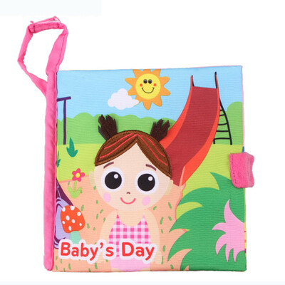 

Gobestart Kids Animal Cloth Book Baby Toy Cloth Development Books Education Books