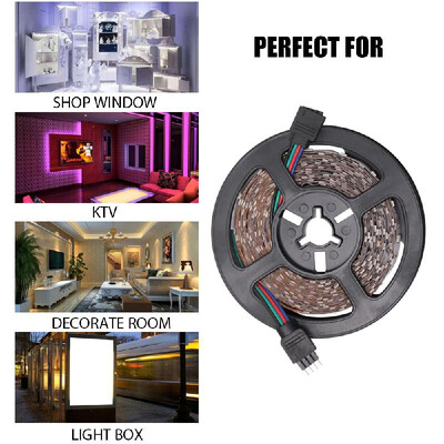 

RGB LED Strip Light 5M 60Ledm DC12V Flexible LED Strip Home Decoration