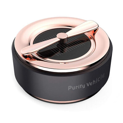 

Solar Car Air FreshenerAromatherapy Essential Oil DiffuserAir PurifierOdor Eliminator for Car&HomeInterior Decoration