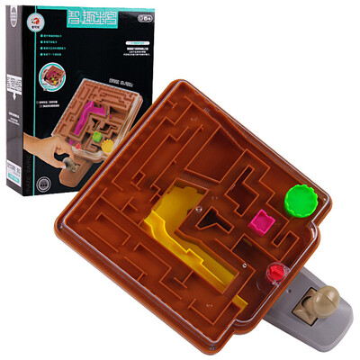 

YIWULA2 In 1 Super Fun Puzzle Labyrinth 3D Maze Game Educative Toy for Kids & Adults