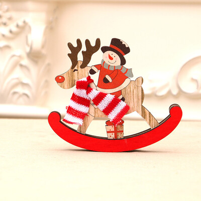 

Tailored Christmas Decorations Christmas Wooden Pendant Bow Wooden Tag
