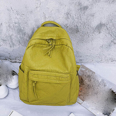 

Tailored Female Shoulder Bag Casual Fashion Large Capacity Backpack Student Travel Bag